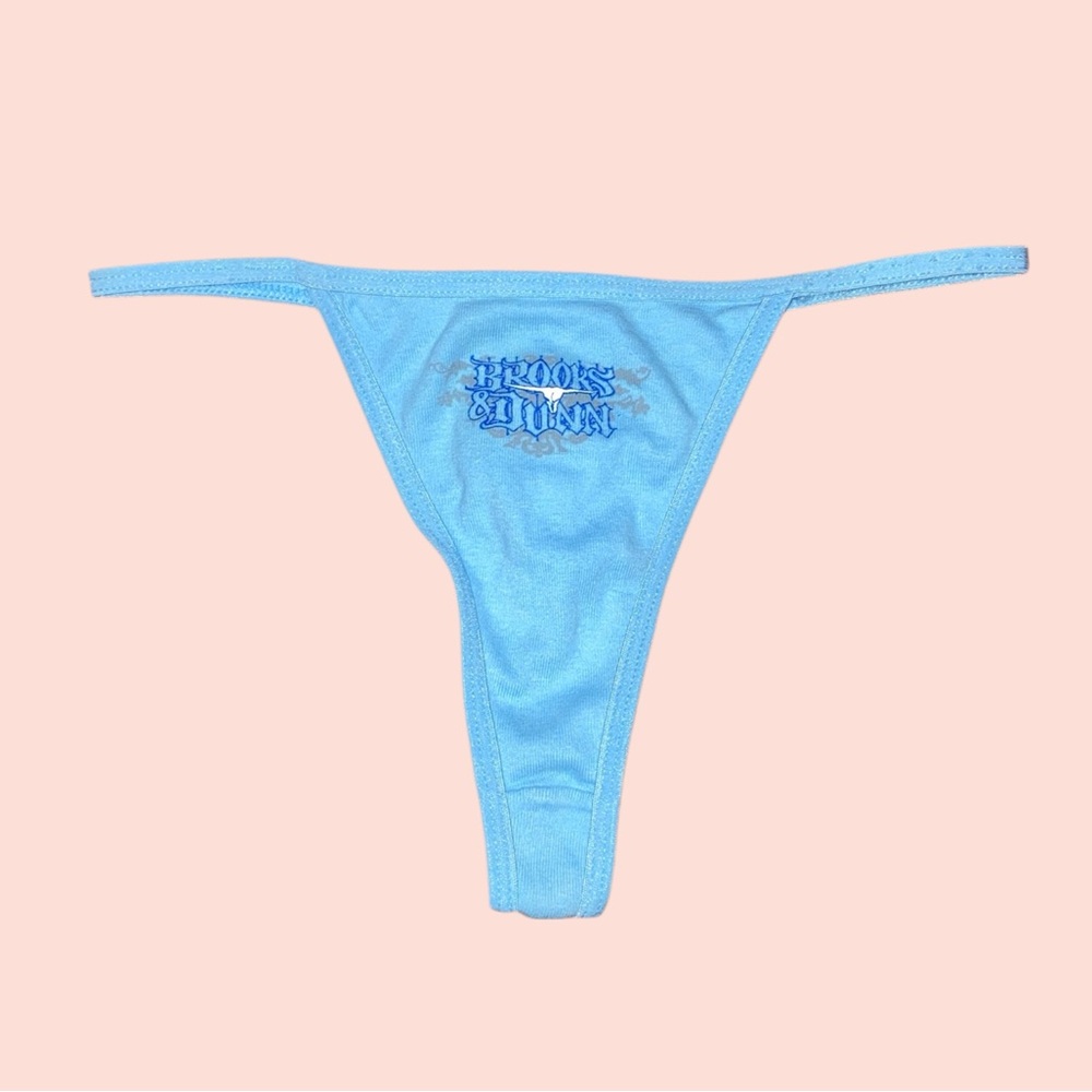 Blue Brooks & Dunn Thong